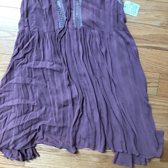 NWT Intimately Free People Mauve Slip Women’s size M - Picture 4 of 9